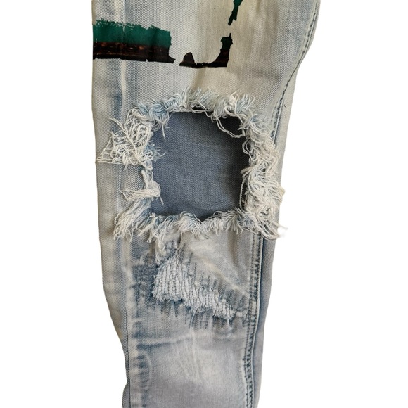 Capital Denim Heavens Heist Light Blue Denim Jeans Men’s 28 - Picture 4 of 12